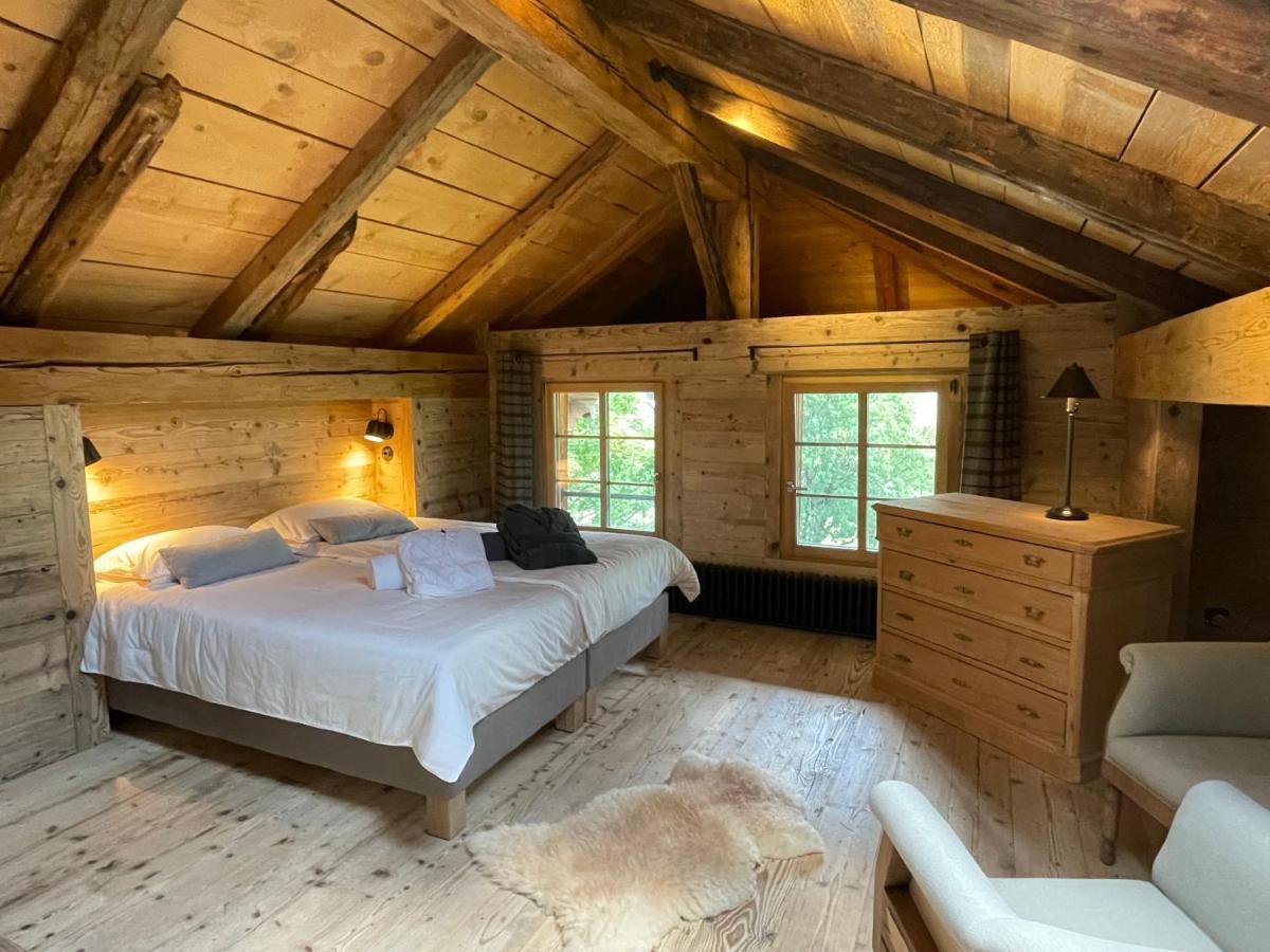Alpen Charme - Chalet D'Hotes Et Spa Gsteig Exterior photo