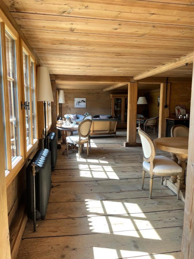 Alpen Charme - Chalet D'Hotes Et Spa Gsteig Exterior photo