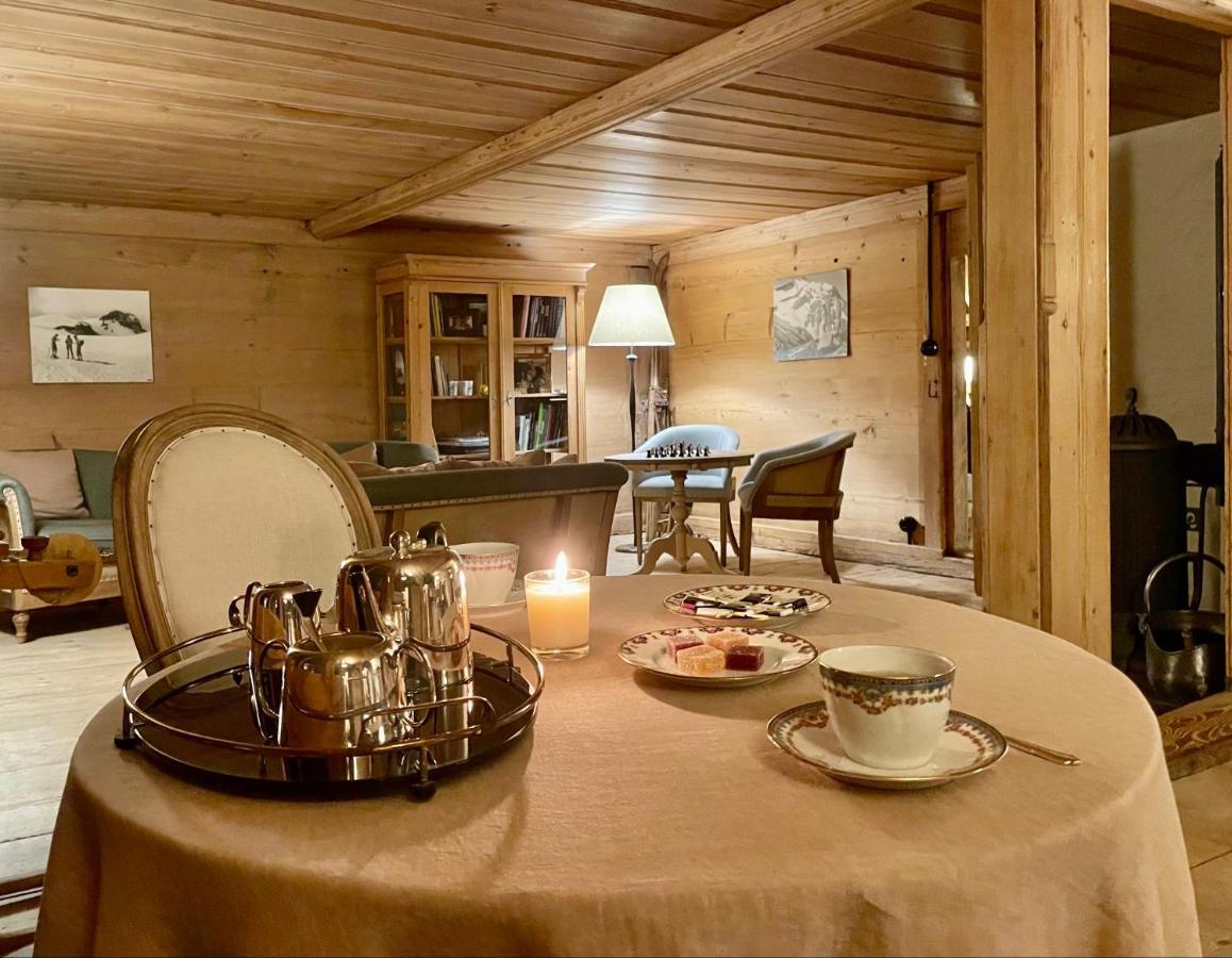 Alpen Charme - Chalet D'Hotes Et Spa Gsteig Exterior photo