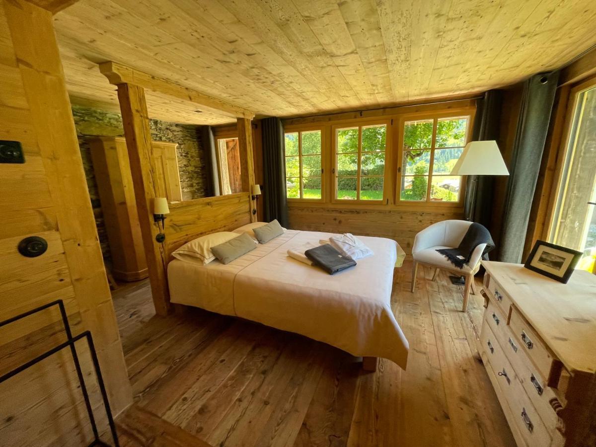Alpen Charme - Chalet D'Hotes Et Spa Gsteig Exterior photo